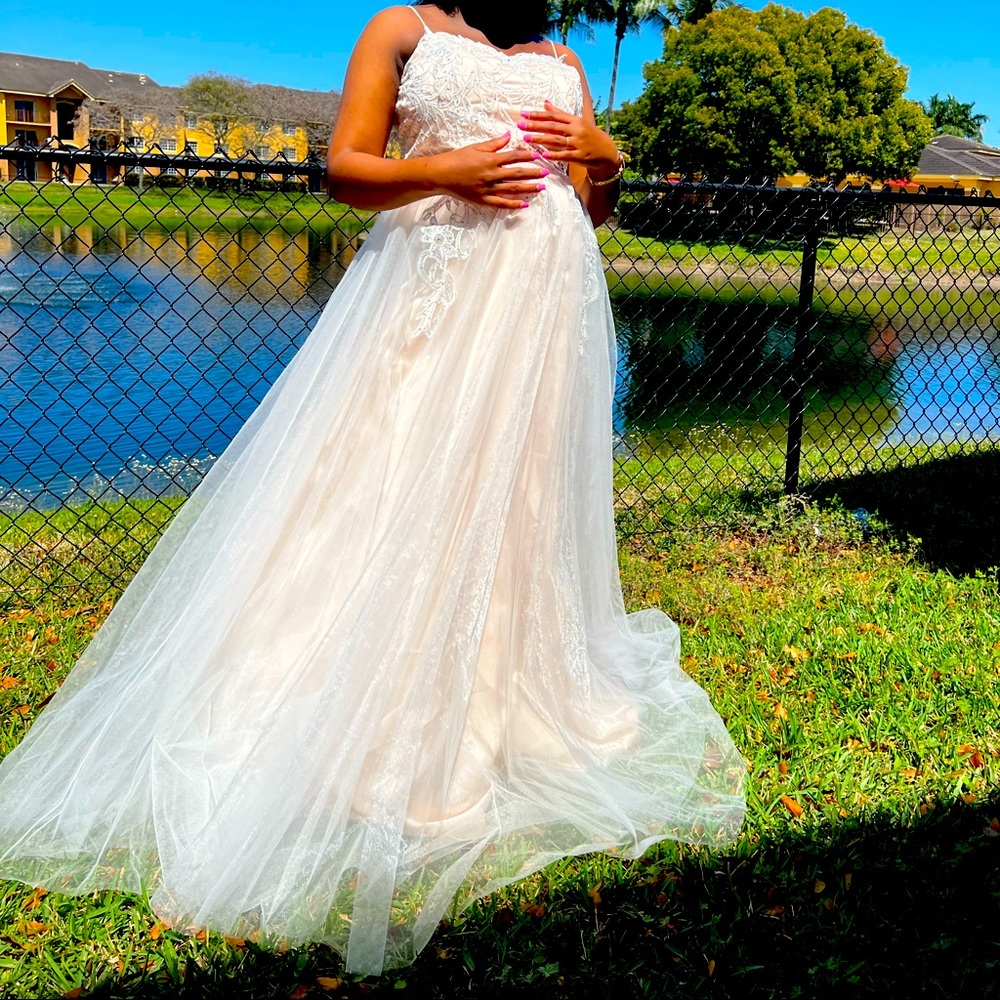 Dress worn once for baby shower